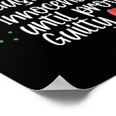 Nice Naughty Innocent bis Proven Guilty Christma Poster (Ecke)