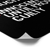 Nice Naughty Innocent bis Proven Guilty Christma Poster (Ecke)