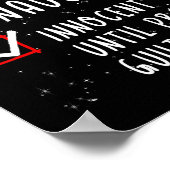 Nice Naughty Innocent bis Proven Guilty Christma Poster (Ecke)