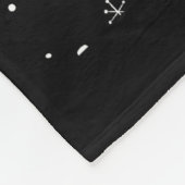 Nice Naughty Innocent Until Proven Guilty Christma Fleecedecke (Ecke)