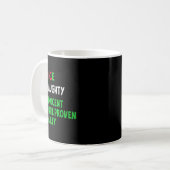 Nice Naughty Innocent Until Proven Guilty Christma Kaffeetasse