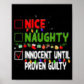 Nice Naughty Innocent Until Proven Guilty Family C Poster (Vorne)