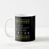 Nice Naughty Jewish Kaffeetasse (Links)