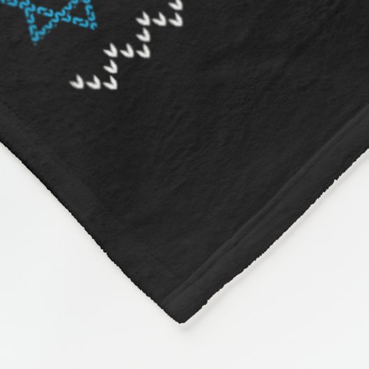 Nice Naughty jüdischen Ugy Weihnachten Sweater Fun Fleecedecke (Ecke)