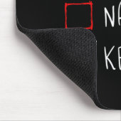 Nice Naughty Kenyan Weihnachten Kenya Heritage Roo Mousepad (Ecke)