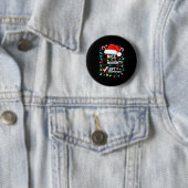 Nice Naughty Left Unsupervised Shirt Funny Christm Button (Beispiel)