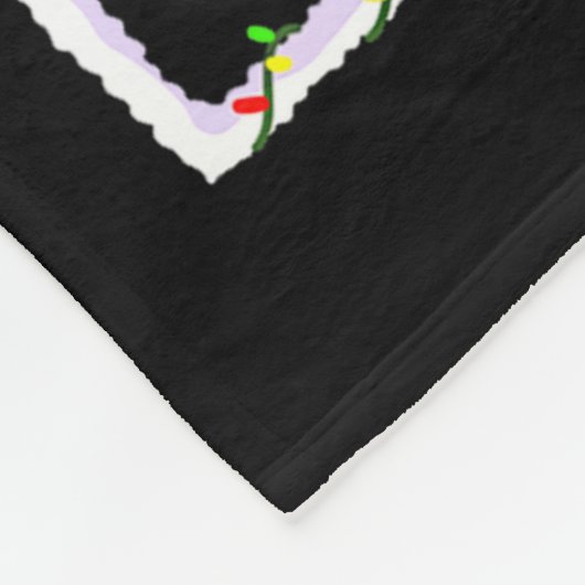 Nice Naughty List 67 Christmas Brainrot Funny 6-7 Fleecedecke (Ecke)