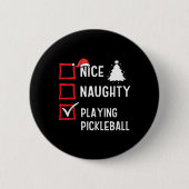 Nice Naughty List Christmas Hob1 Button (Vorderseite)