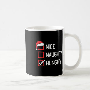 Nice Naughty List Hungerfestungen Kaffeetasse