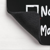 Nice Naughty Mom Tried Funny Christmas List Family Mousepad (Ecke)