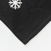 Nice Naughty Multi Checklist Funny Christmas List Fleecedecke (Ecke)