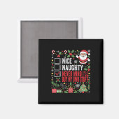 Nice Naughty Never Mind Ich kaufe mein eigenes Stu Magnet (Vorderseite/Rückseite)