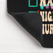 Nice Naughty Night Shift Nurve Mousepad (Ecke)