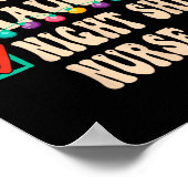 Nice Naughty Night Shift Nurve Poster (Ecke)