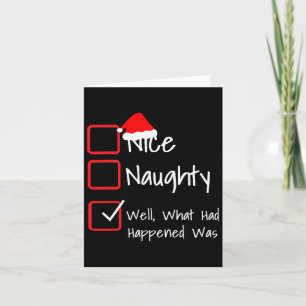 Nice Naughty - Nun, was passiert war... Hässlich  Karte