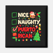 Nice Naughty Puerto Rican Puerto Rico Women Christ Magnet (Vorne)
