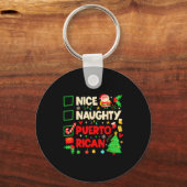 Nice Naughty Puerto Rican Puerto Rico Women Christ Schlüsselanhänger (Vorderseite)