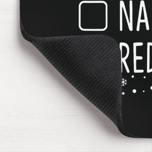 Nice Naughty Redhead Mousepad (Ecke)
