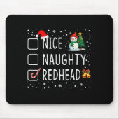 Nice Naughty Redhead Mousepad (Vorne)