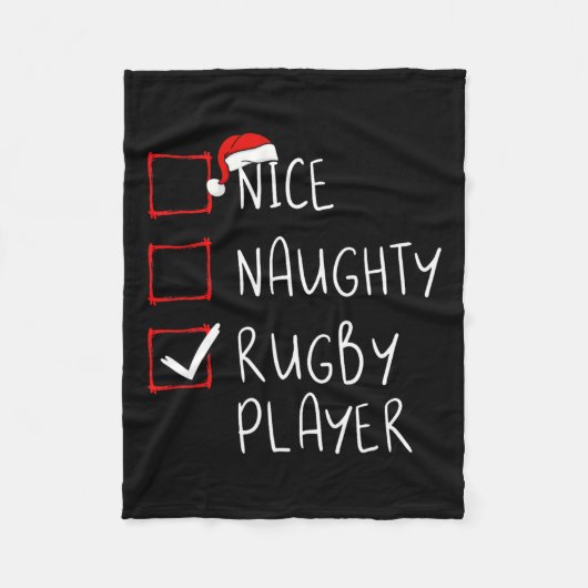 Nice Naughty Rug1 Fleecedecke (Vorderseite)