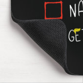 Nice Naughty überholen 2024 Funny Trump Won Xmas Mousepad (Ecke)