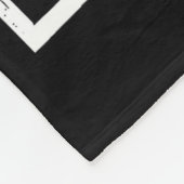 Nice Naughty Whatever Funny Christmas List Family Fleecedecke (Ecke)