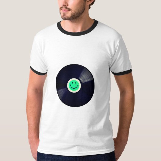 Nice neon Happy face – Happiness – smiling face T-Shirt (Vorderseite)