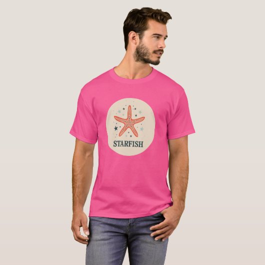 Nice Ocean Starfish Kostüm für Erwachsene und Kind T-Shirt (Vorne ganz)