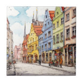 Nice painted München Fliese (Vorderseite)