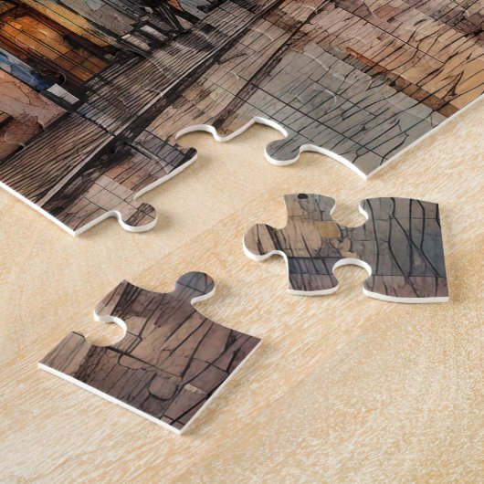 Nice painted München Puzzle (Seite)