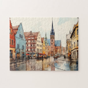 Nice painted München Puzzle