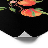 Nice Peach Wall Art Poster (Ecke)