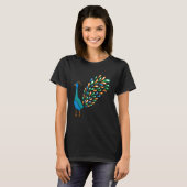 Nice Peacock Caretaker T-Shirt (Vorne ganz)