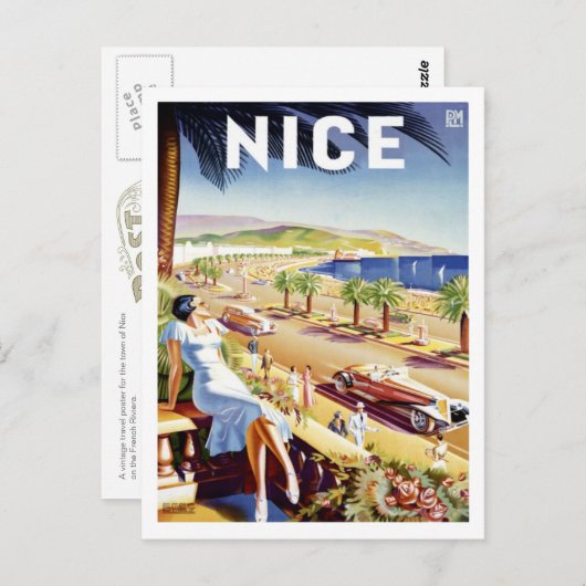 Nice Poster Post Card Postkarte (Vorne/Hinten)