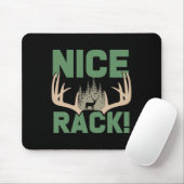 Nice Rack Antlers Deer Funny Junting Hunter Spaß Mousepad (Mit Mouse)
