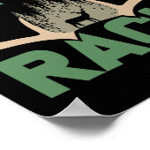 Nice Rack Antlers Deer Funny Junting Hunter Spaß Poster (Ecke)