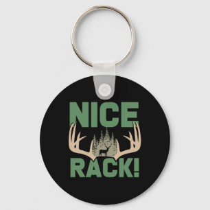Nice Rack Antlers Deer Funny Junting Hunter Spaß Schlüsselanhänger