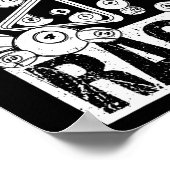 Nice Rack Billiard Pool Player 1 Poster (Ecke)