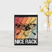 Nice Rack Billiard Pool Player Karte (Gelbe Blume)