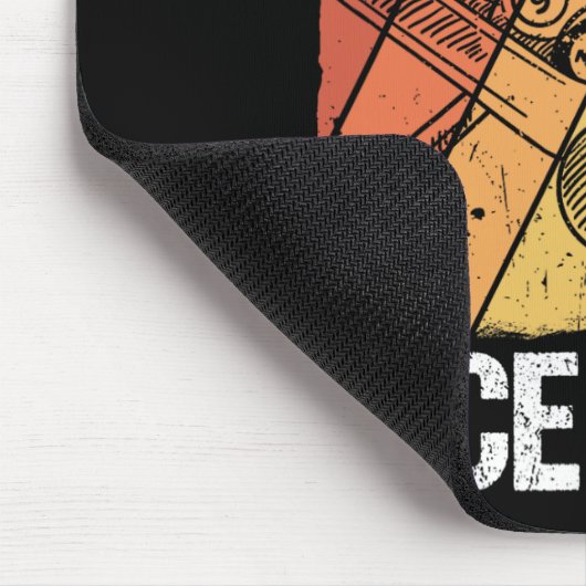 Nice Rack Billiard Pool Player Mousepad (Ecke)