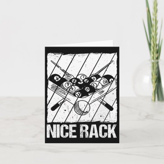 Nice Rack Billiards1 Karte (Vorderseite)