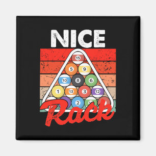 Nice Rack Funny Billiards Spielplatz Billiard Vin Magnet