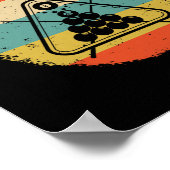 Nice Rack Funny Billiards Spielplatz Billiard Vin Poster (Ecke)