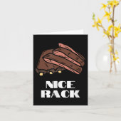 Nice Rack - Funny Ribs &amp; Grillen Karte (Gelbe Blume)
