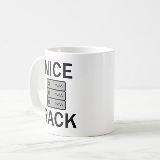 Nice Rack Kaffeetasse (Vorderseite Links)