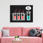 Nice Rack Leinwanddruck (Insitu (Wohnzimmer))