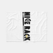 Nice Rack Pool Billiard Player Funny 1 Fleecedecke (Vorderseite (Horizontal))
