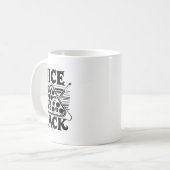 Nice Rack Pool Billiard Spieler Billard Cue Sport Kaffeetasse (Vorderseite Links)