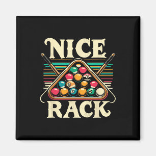 Nice Rack Pool Billiard Spieler Billard Cue Sport Magnet