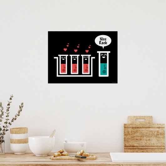 Nice Rack Poster (Küche)